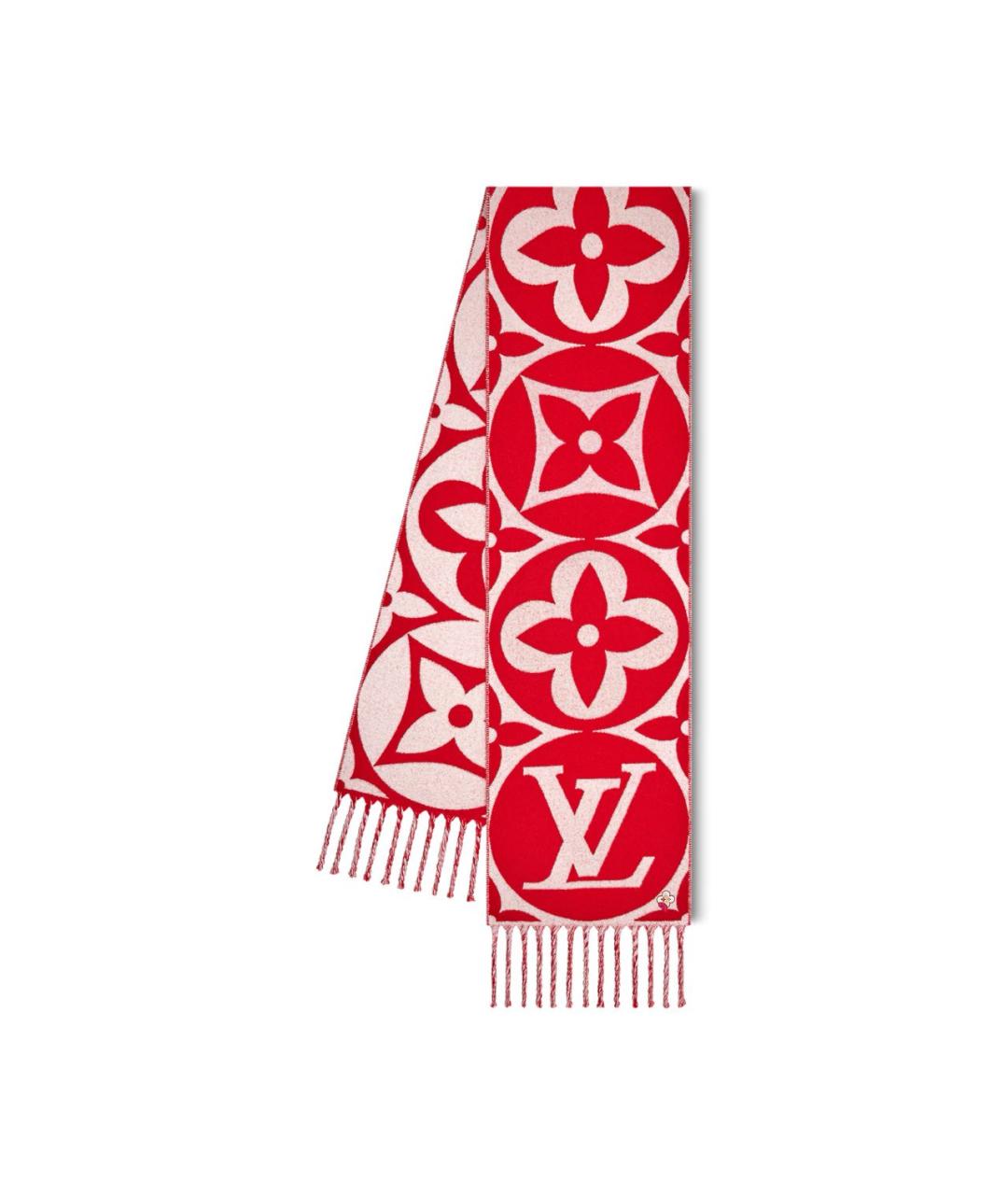 LOUIS VUITTON Мульти шерстяной шарф, фото 1