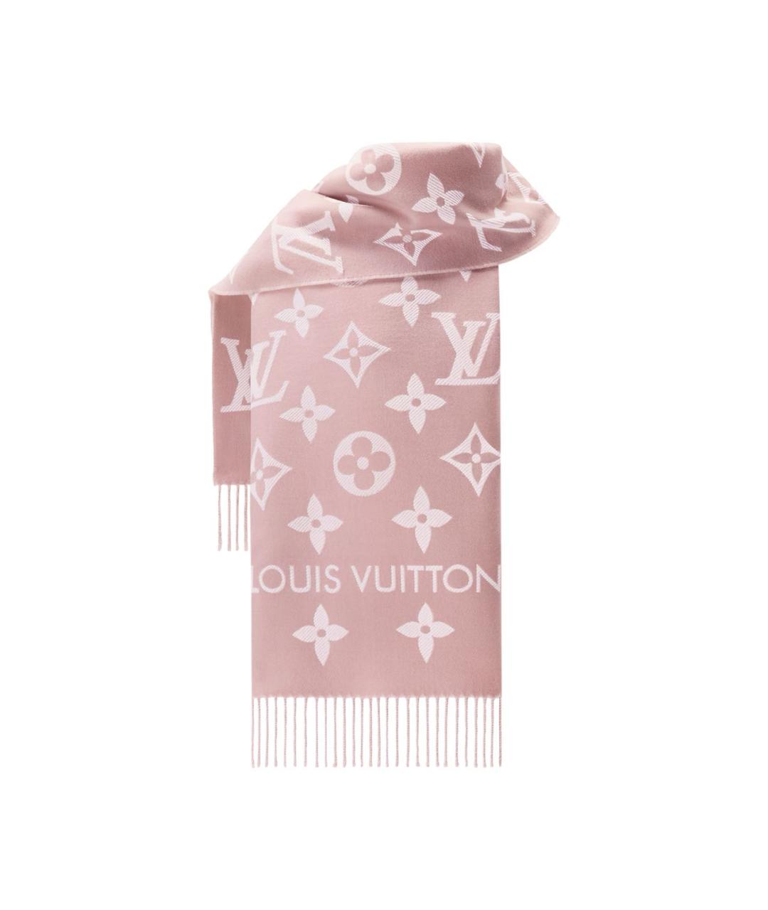LOUIS VUITTON Мульти шерстяной шарф, фото 2