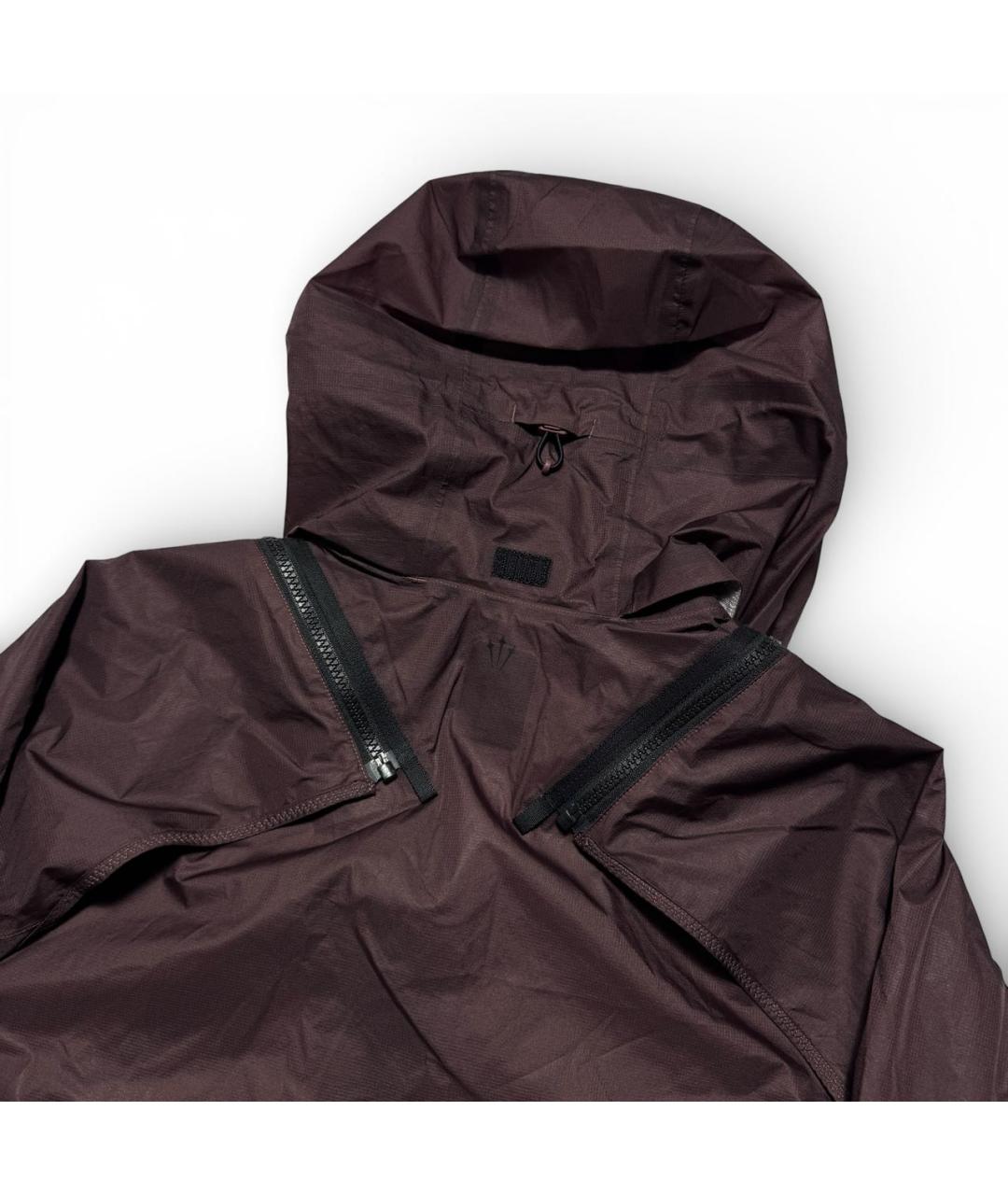 NIKE Фиолетовая нейлоновая куртка, фото 5