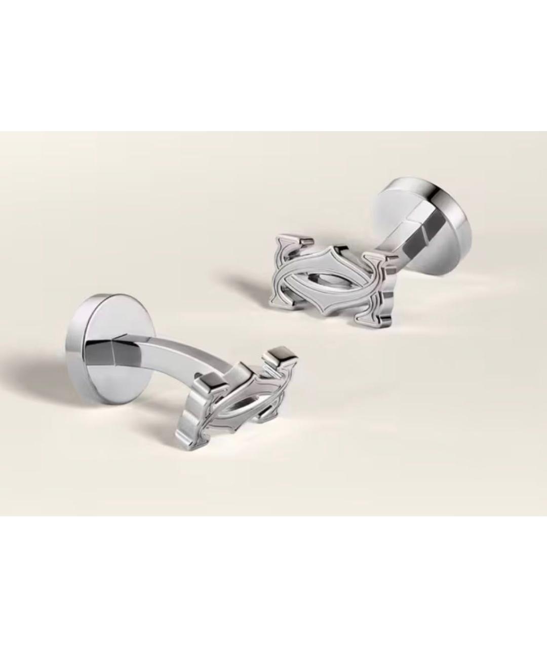 CARTIER Серебряные серебряные запонки, фото 6