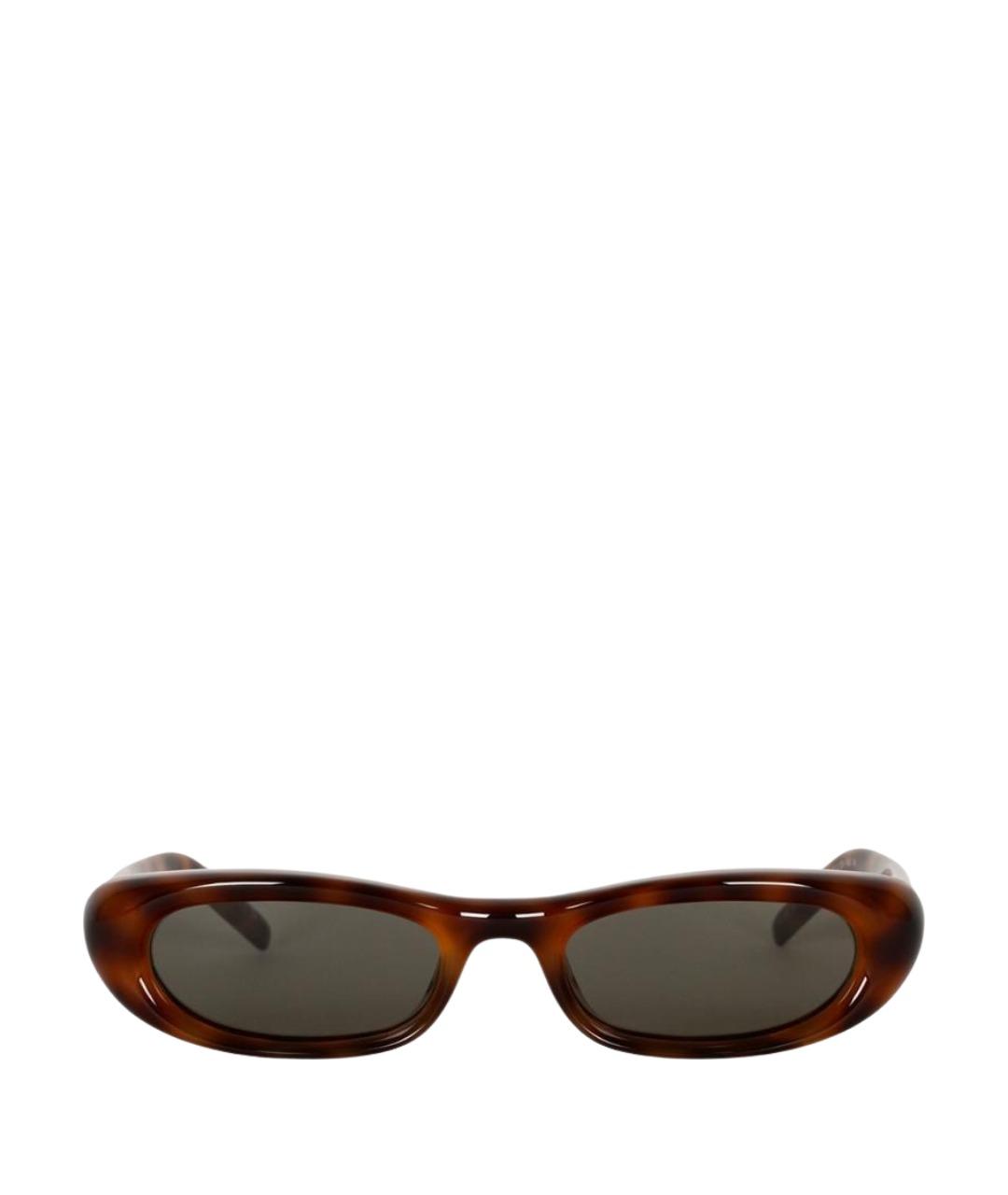SAINT LAURENT Мульти пластиковые солнцезащитные очки, фото 1