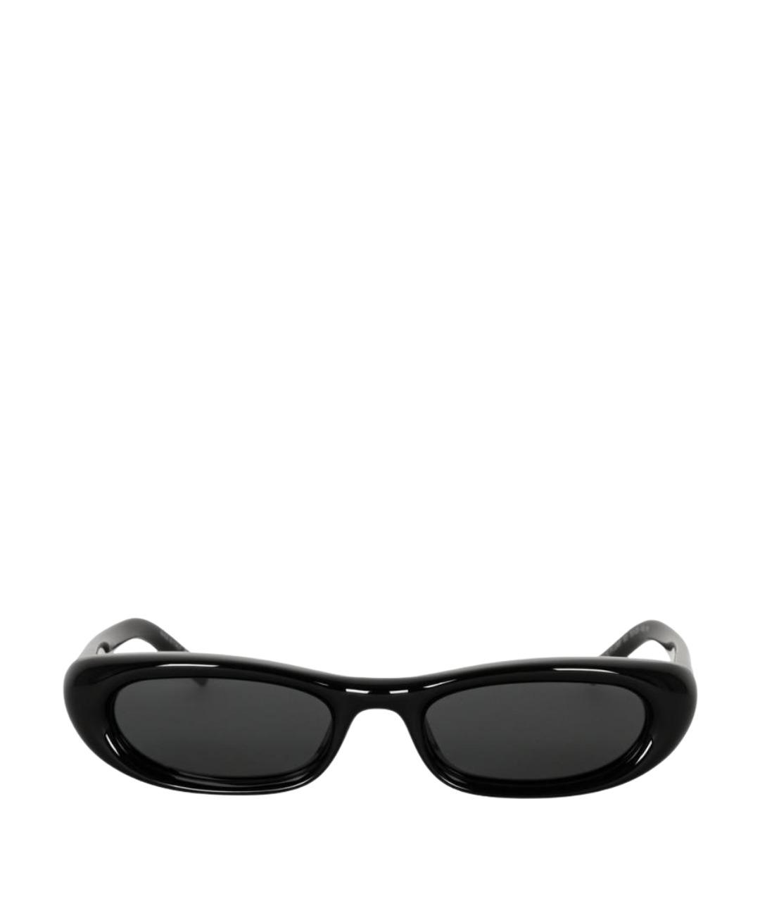 SAINT LAURENT Черные пластиковые солнцезащитные очки, фото 1
