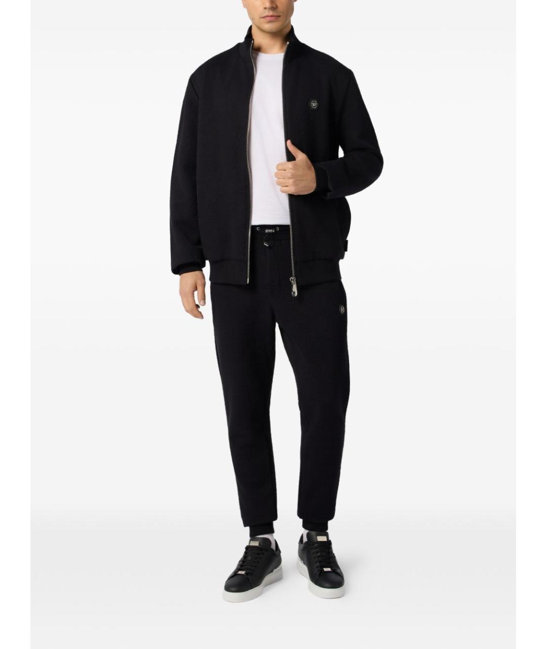 PHILIPP PLEIN Хлопковые повседневные брюки, фото 2