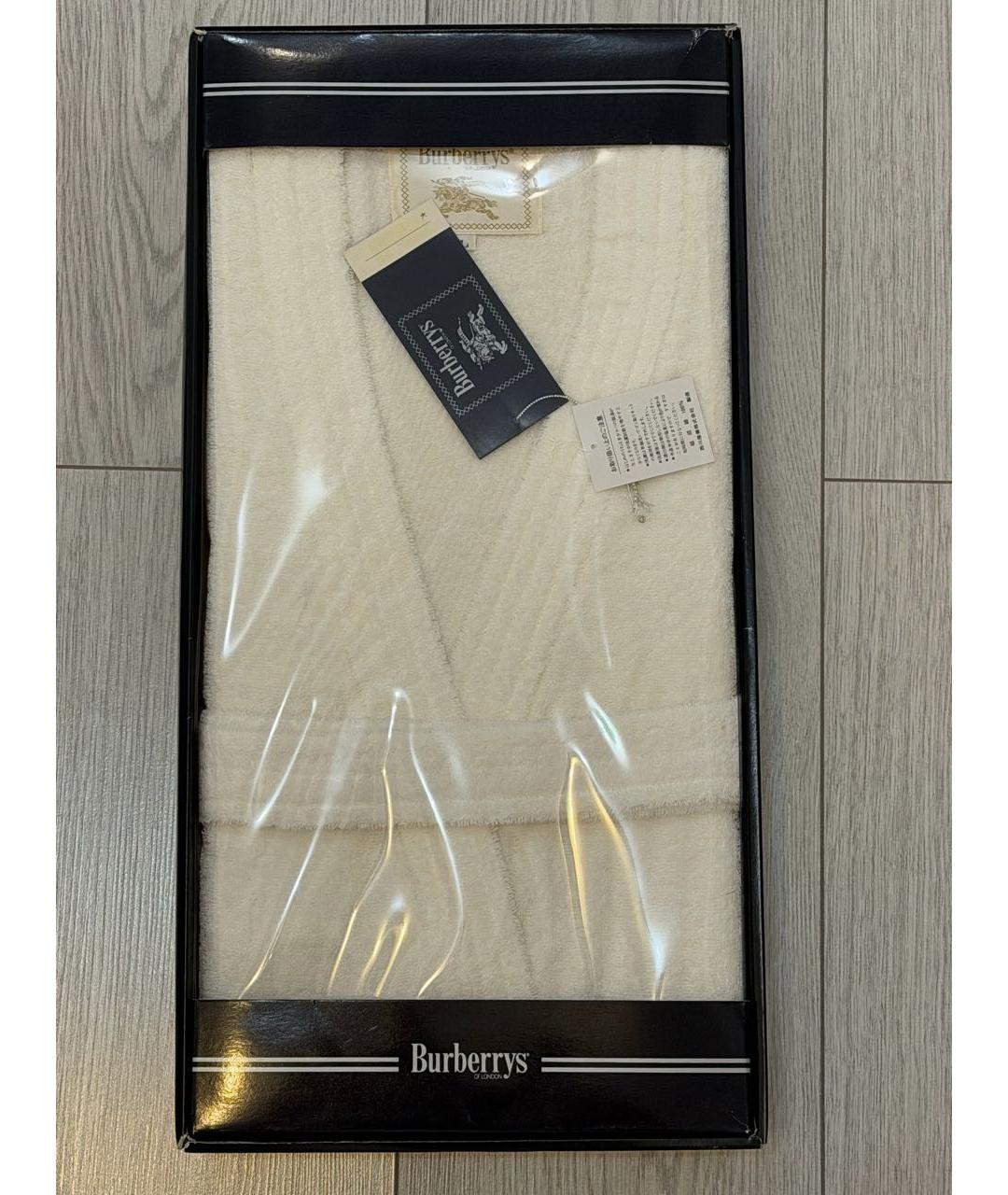 BURBERRY Белый халаты, фото 2