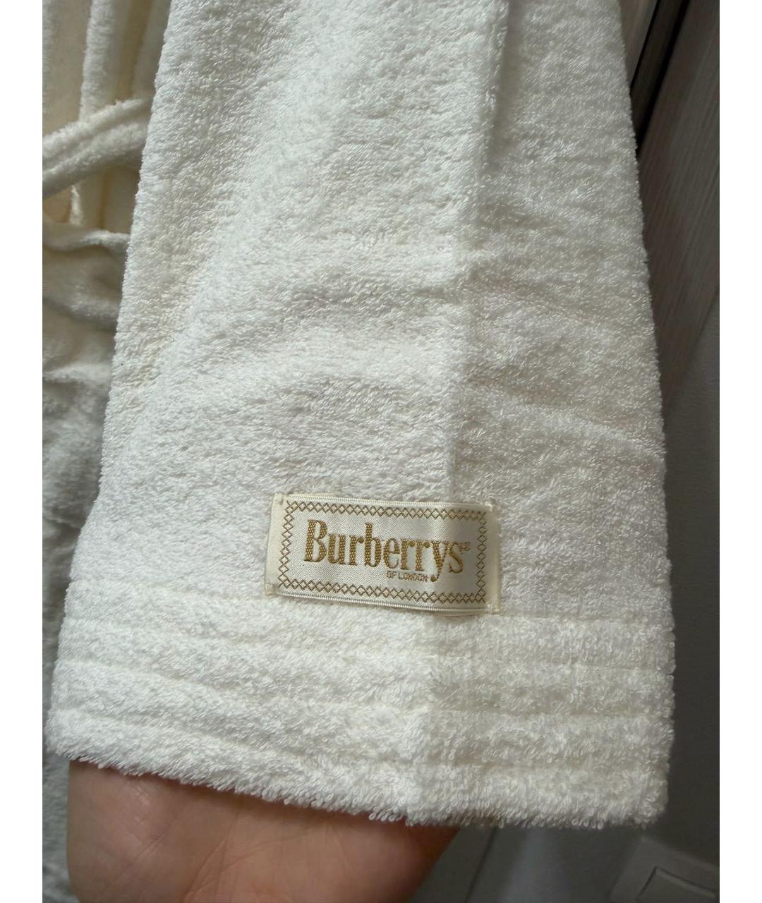 BURBERRY Белый халаты, фото 5