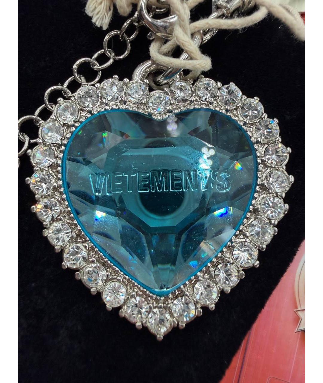 VETEMENTS Голубое колье, фото 2