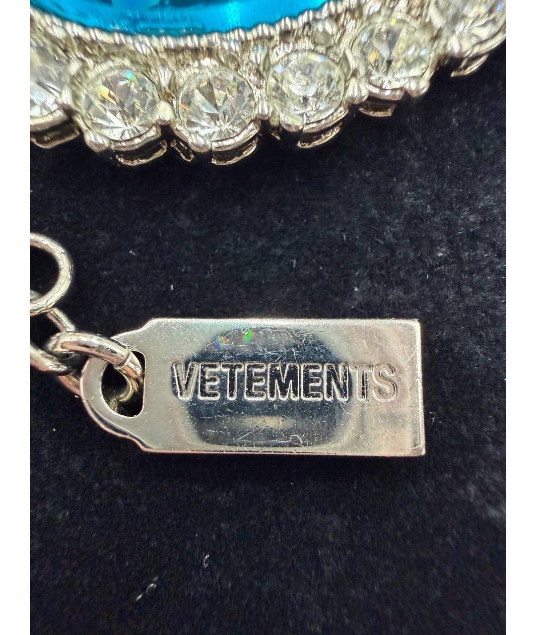 VETEMENTS Голубое колье, фото 5