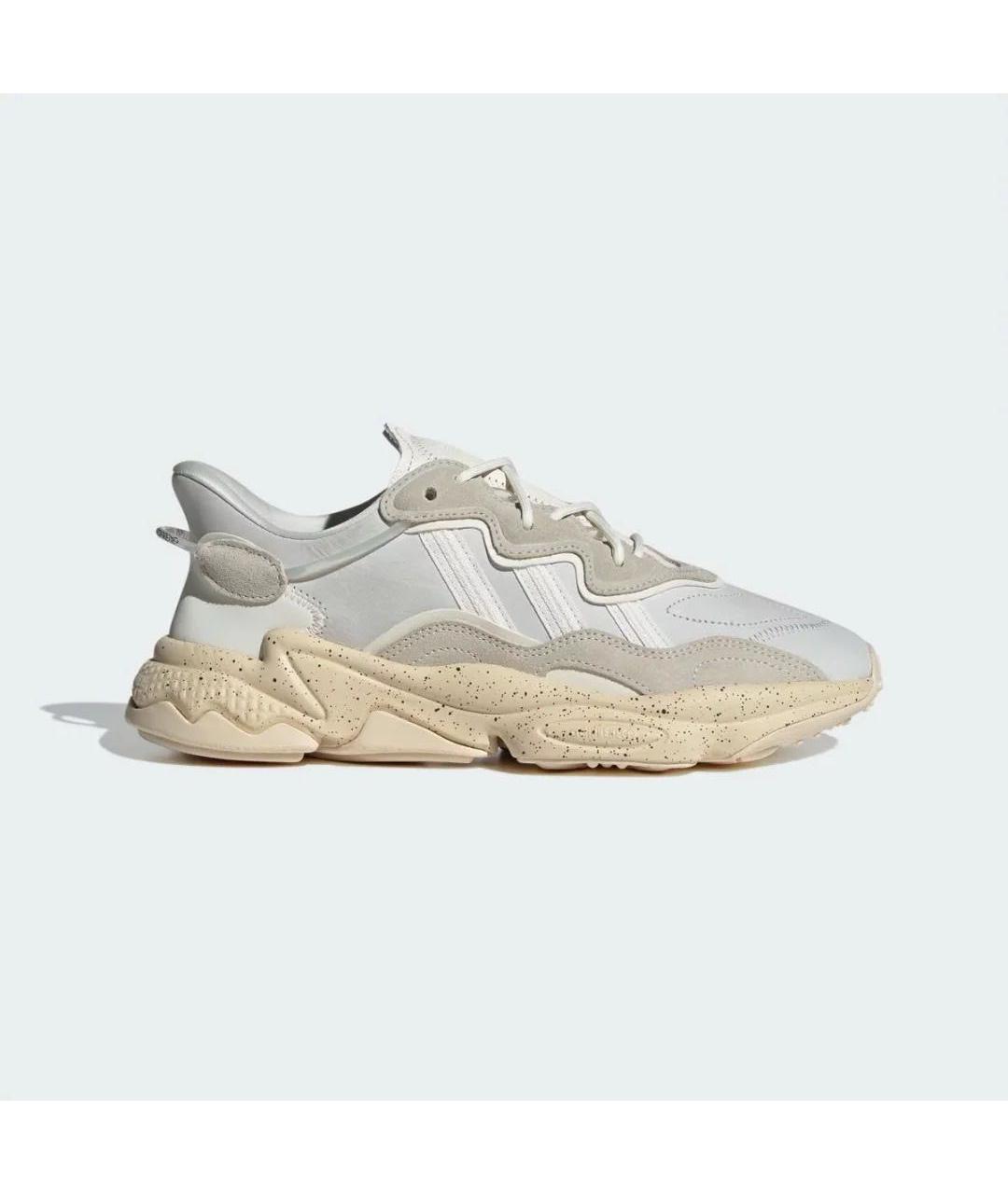 ADIDAS Бежевые текстильные низкие кроссовки / кеды, фото 9