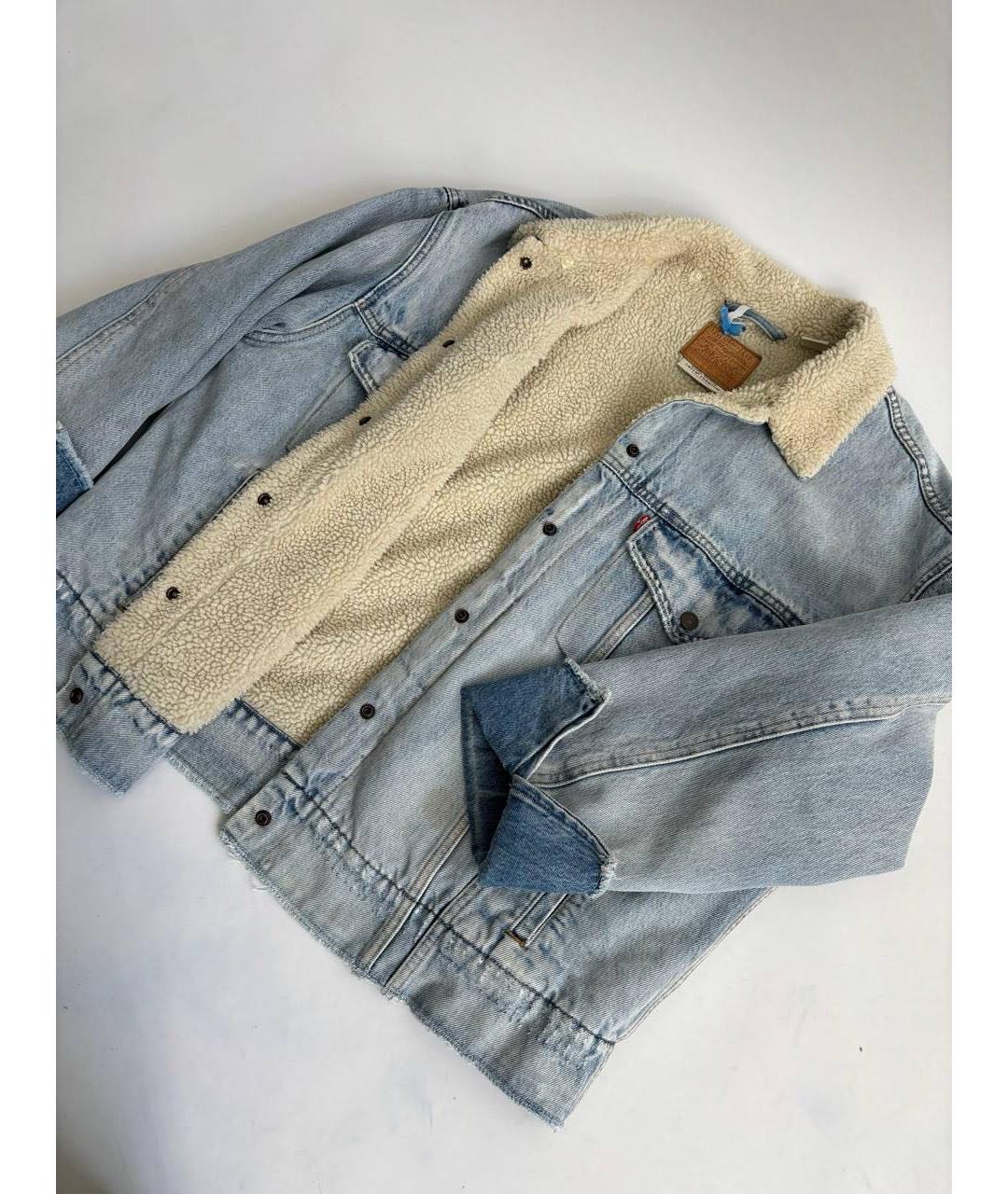 LEVI'S Голубая куртка, фото 5