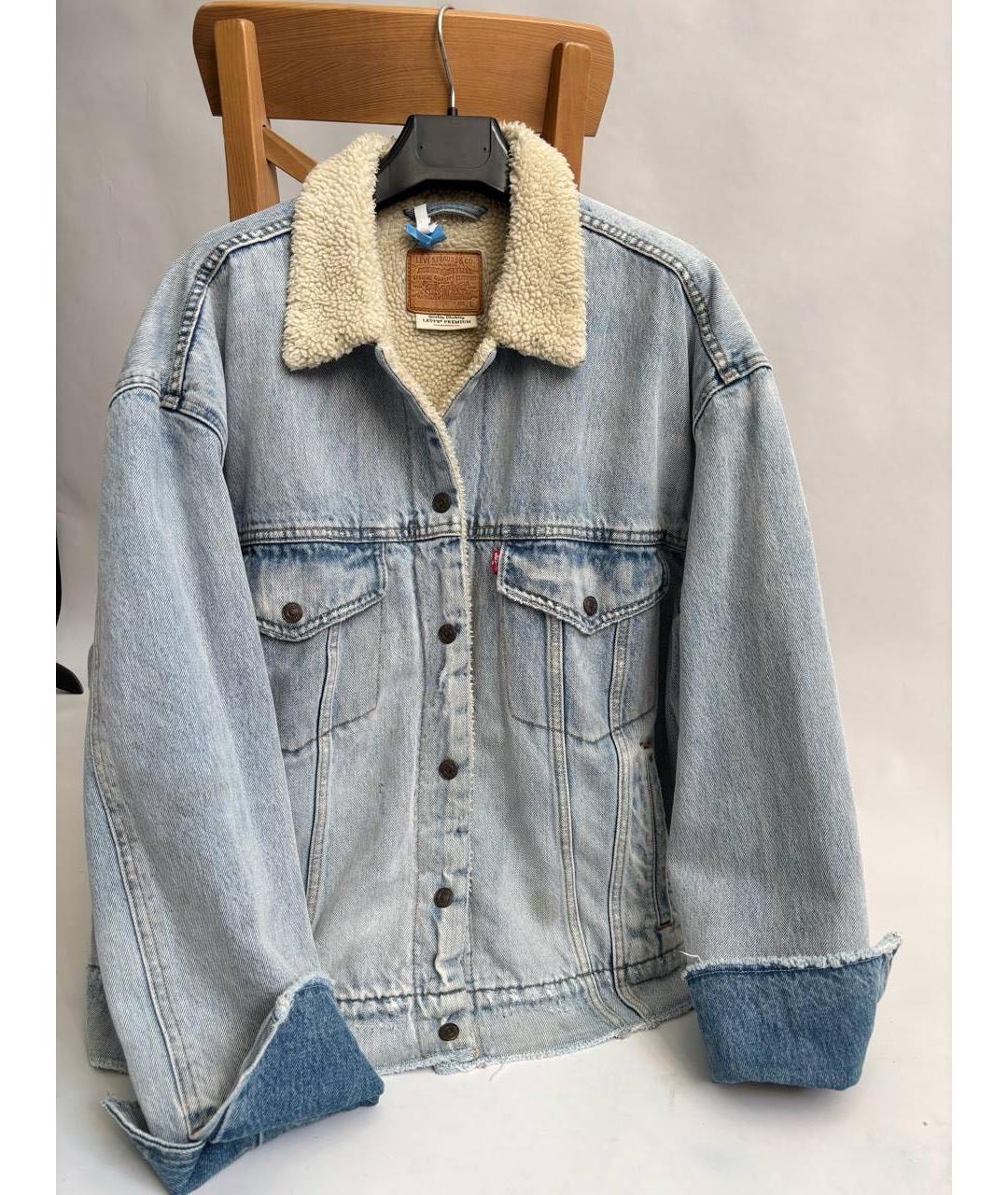 LEVI'S Голубая куртка, фото 2