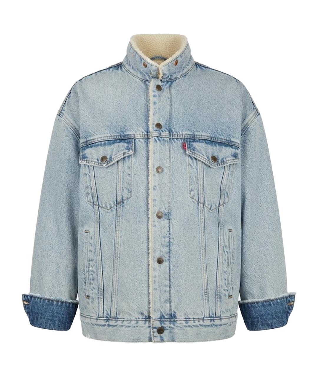 LEVI'S Голубая куртка, фото 1