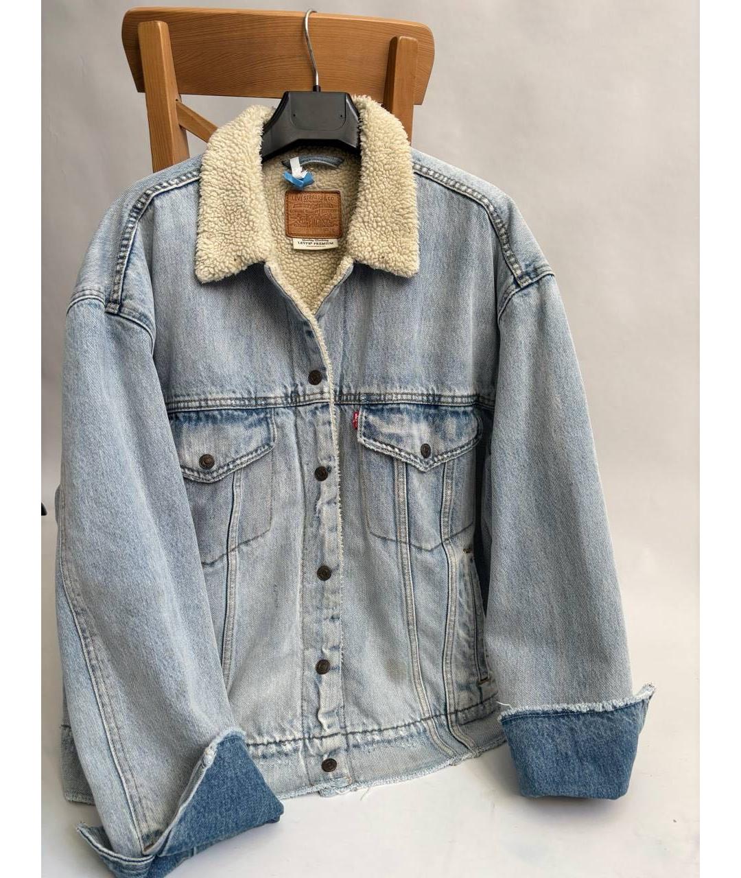 LEVI'S Голубая куртка, фото 6