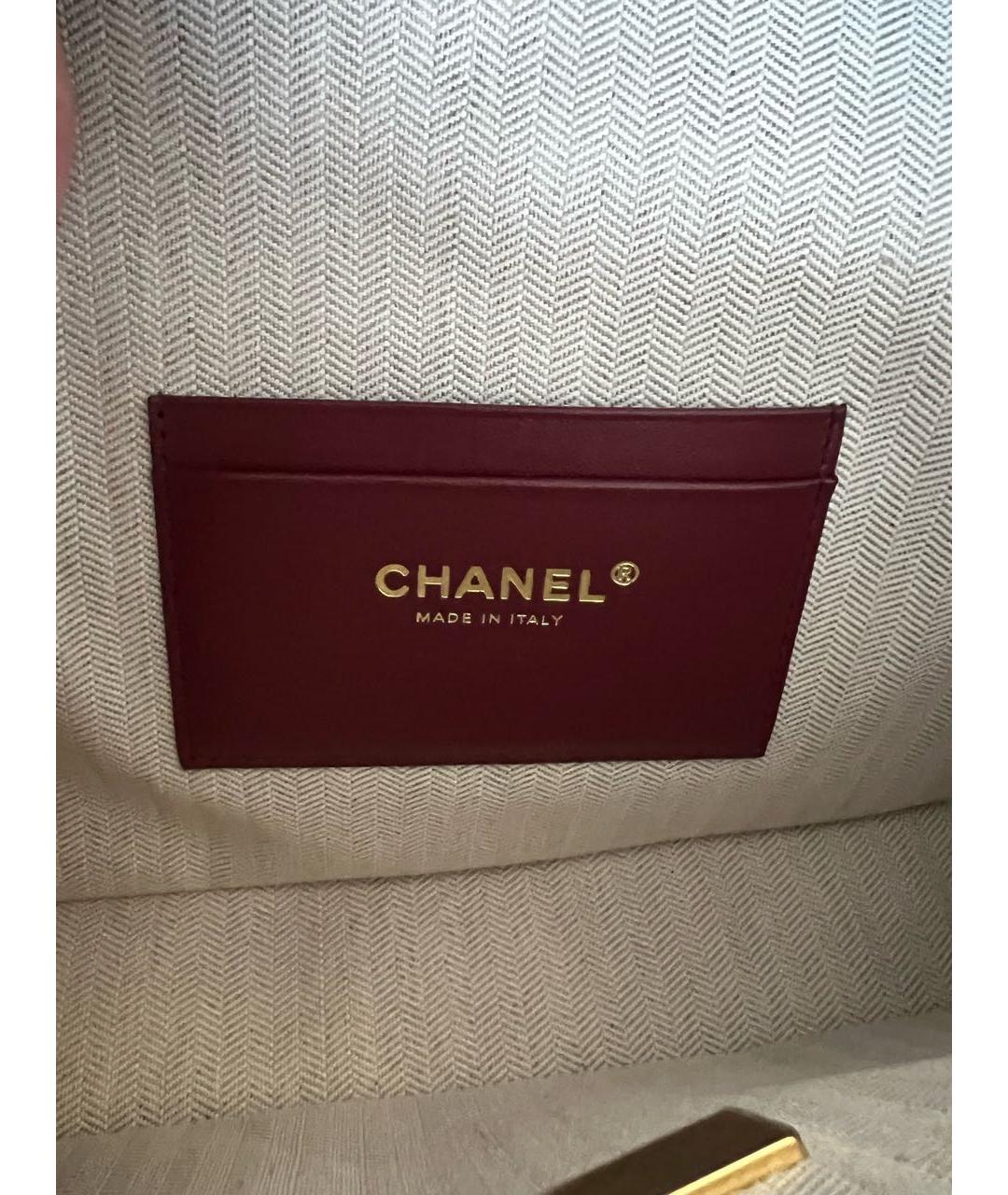 CHANEL Черная кожаная сумка через плечо, фото 4