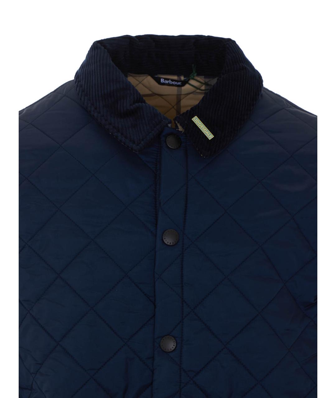 BARBOUR Синяя полиэстеровая куртка, фото 4