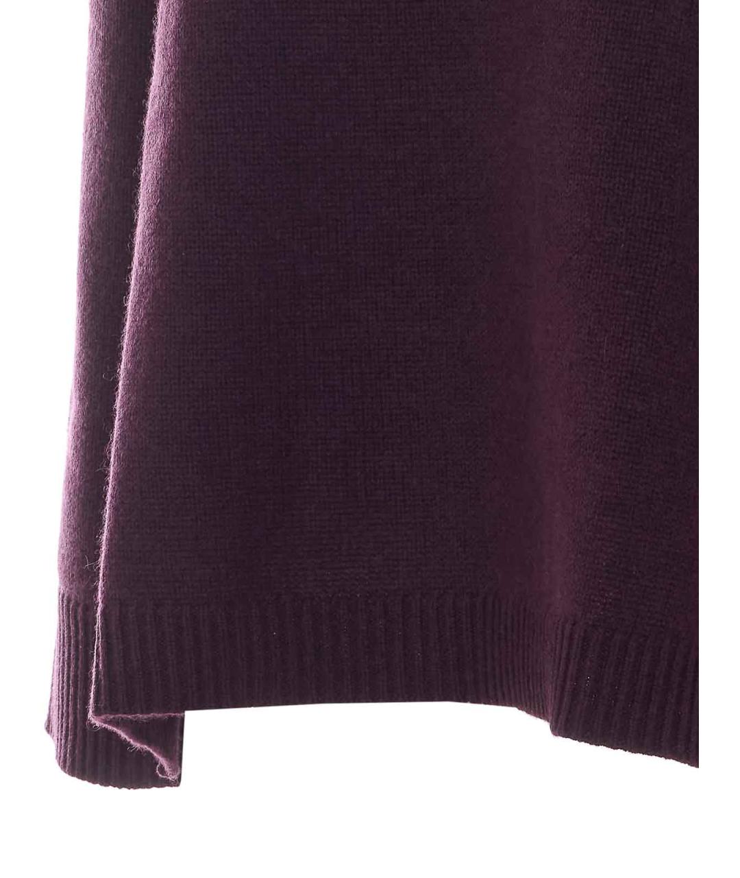 ALLUDE Фиолетовая кашемировая водолазка, фото 3