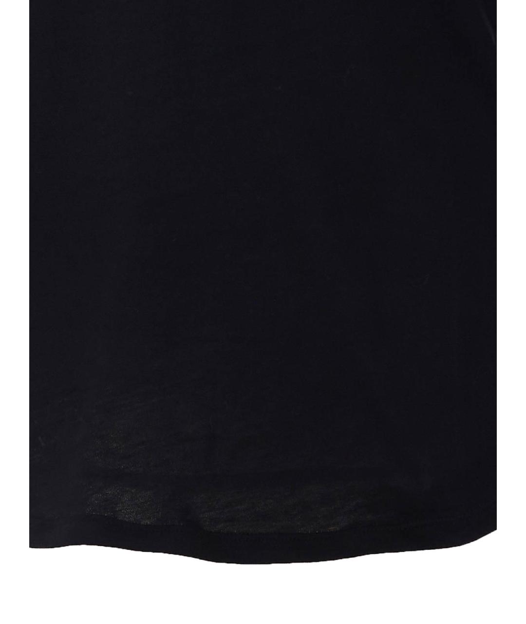ANN DEMEULEMEESTER Черная хлопковая водолазка, фото 3