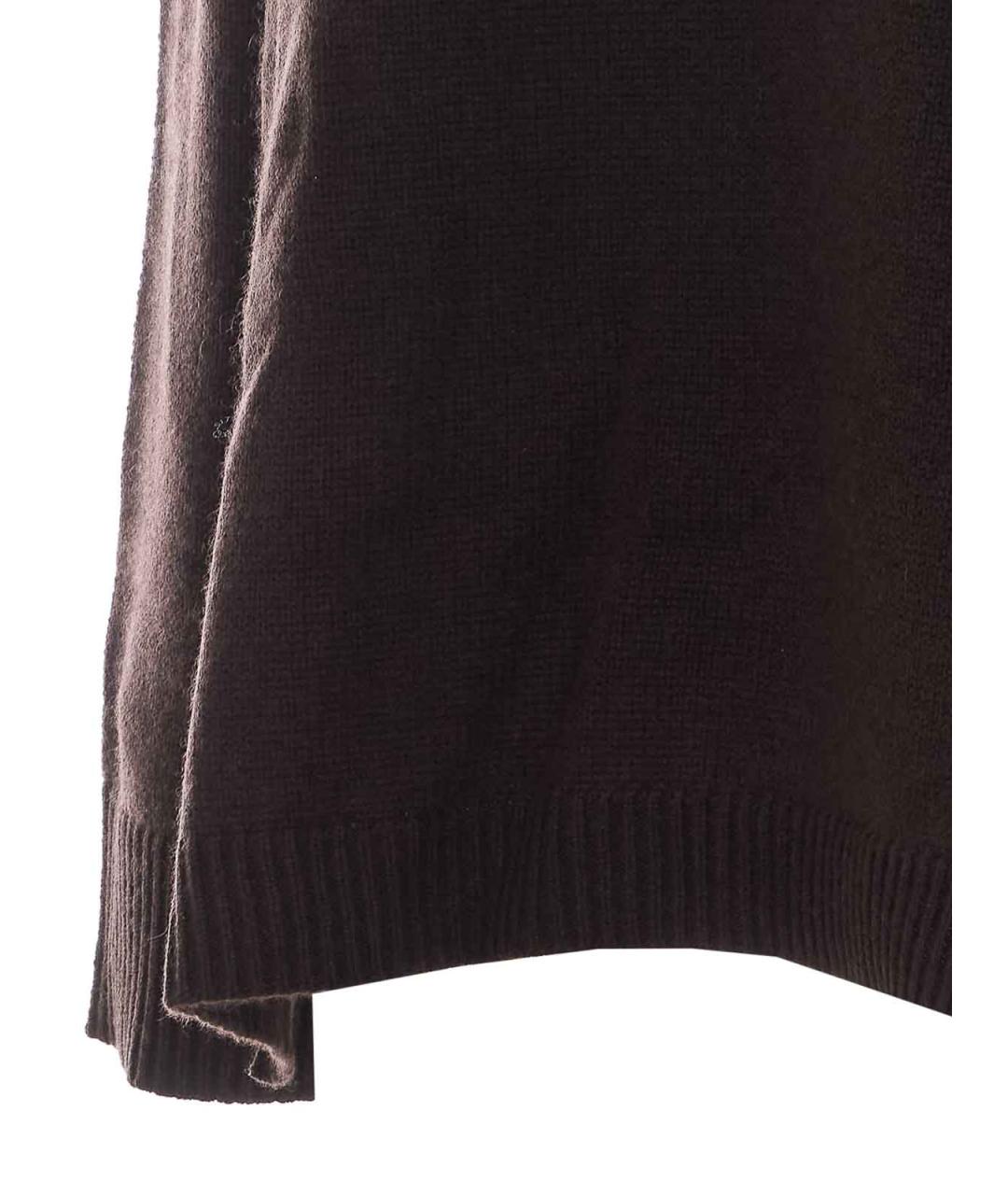 ALLUDE Коричневая шерстяная водолазка, фото 3