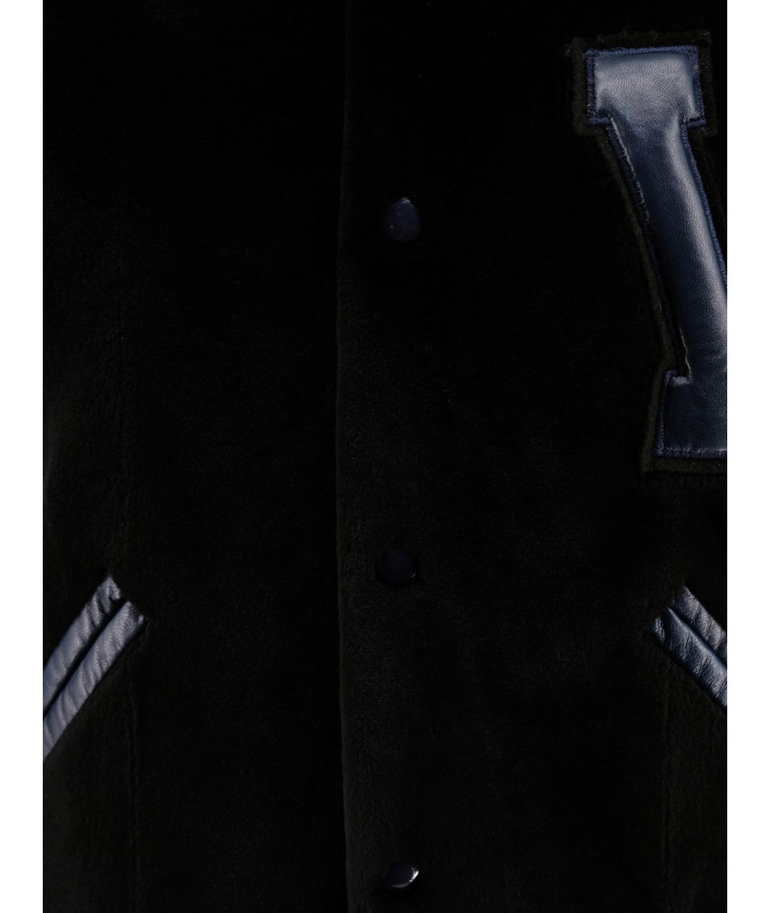 ALEXANDRE VAUTHIER Черная кожаная куртка, фото 4