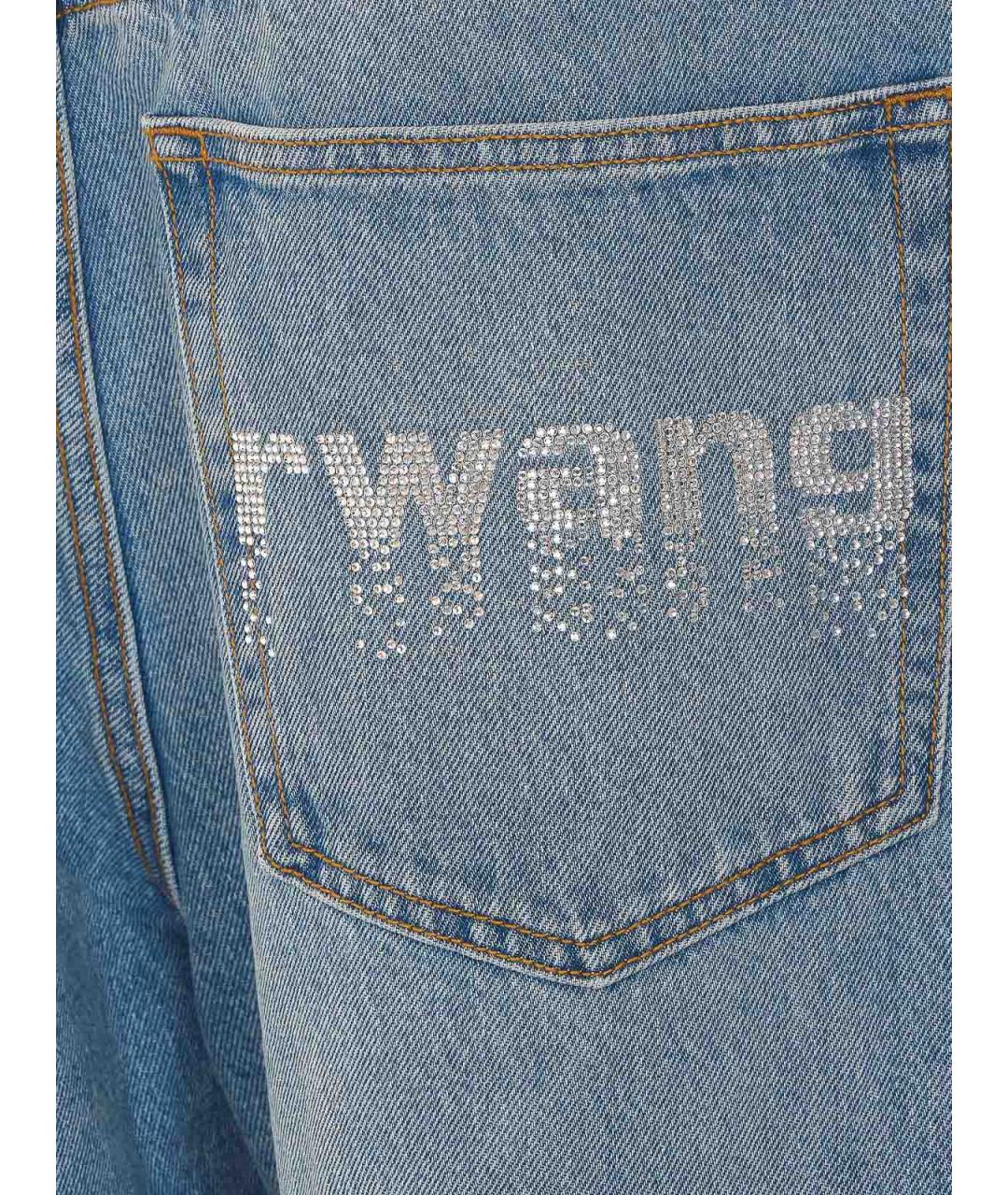 ALEXANDER WANG Синие прямые джинсы, фото 4