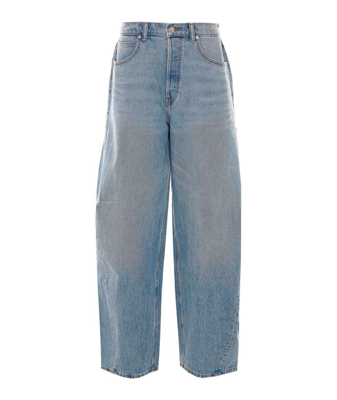 ALEXANDER WANG Синие прямые джинсы, фото 1