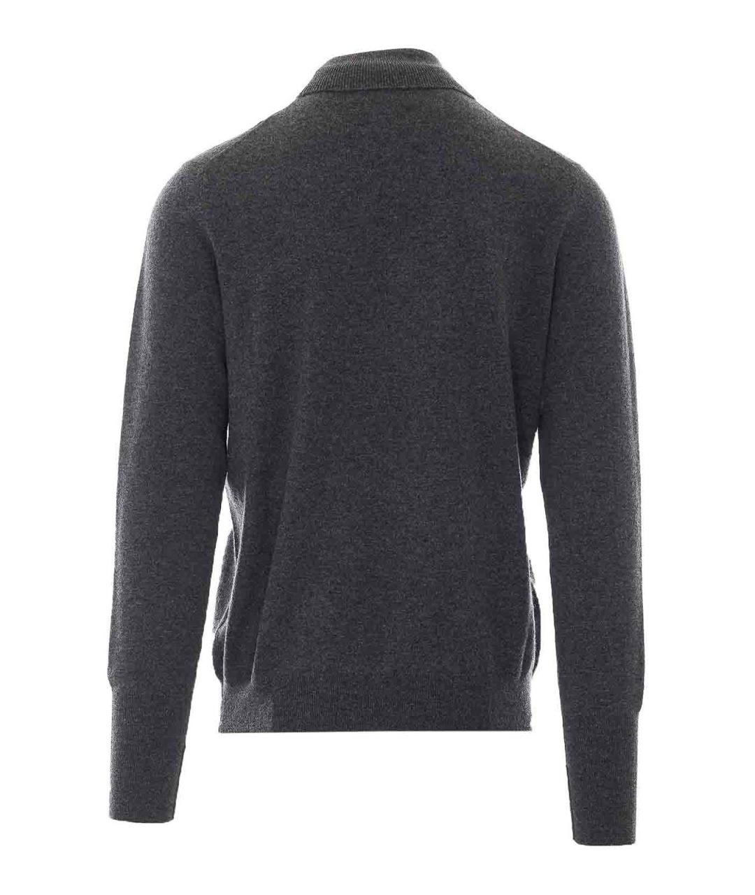 BALLANTYNE Серая кашемировая водолазка, фото 2