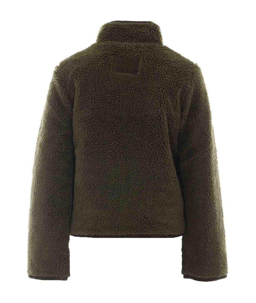 BARBOUR Зеленая полиэстеровая куртка, фото 2