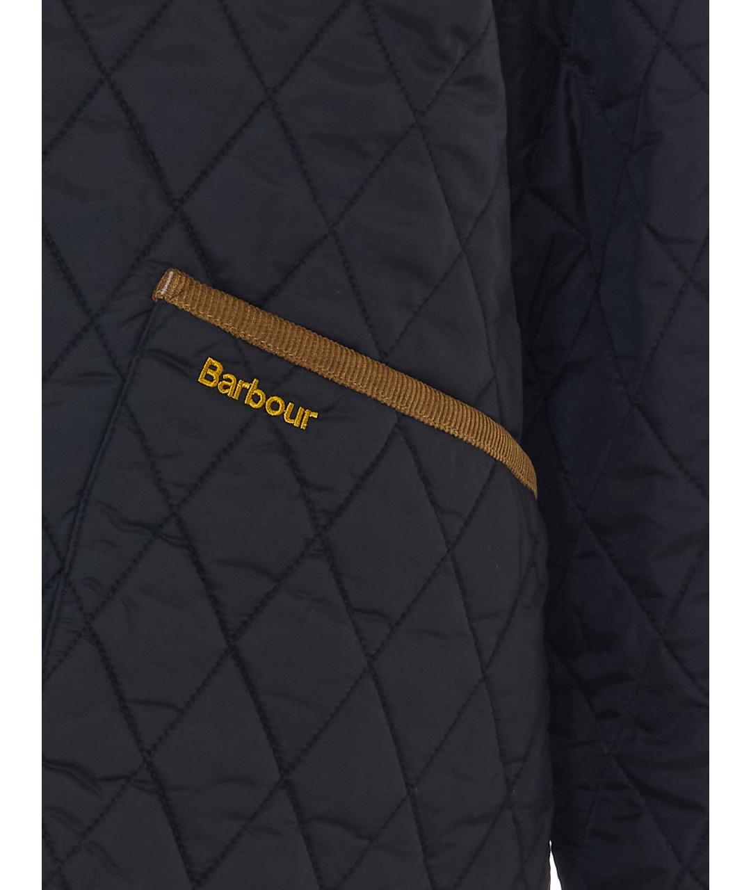 BARBOUR Черная полиэстеровая куртка, фото 3