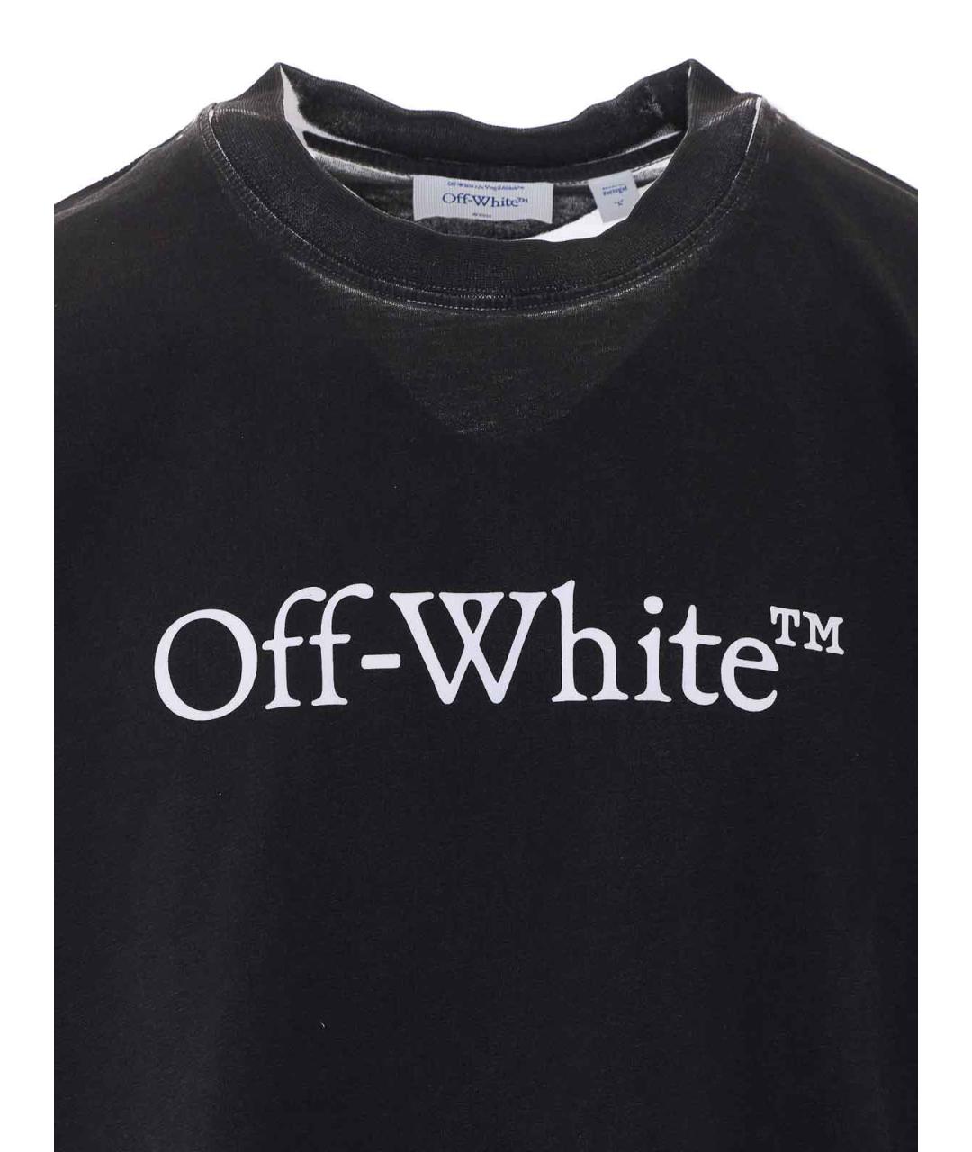 OFF-WHITE Мульти хлопковая футболка, фото 4