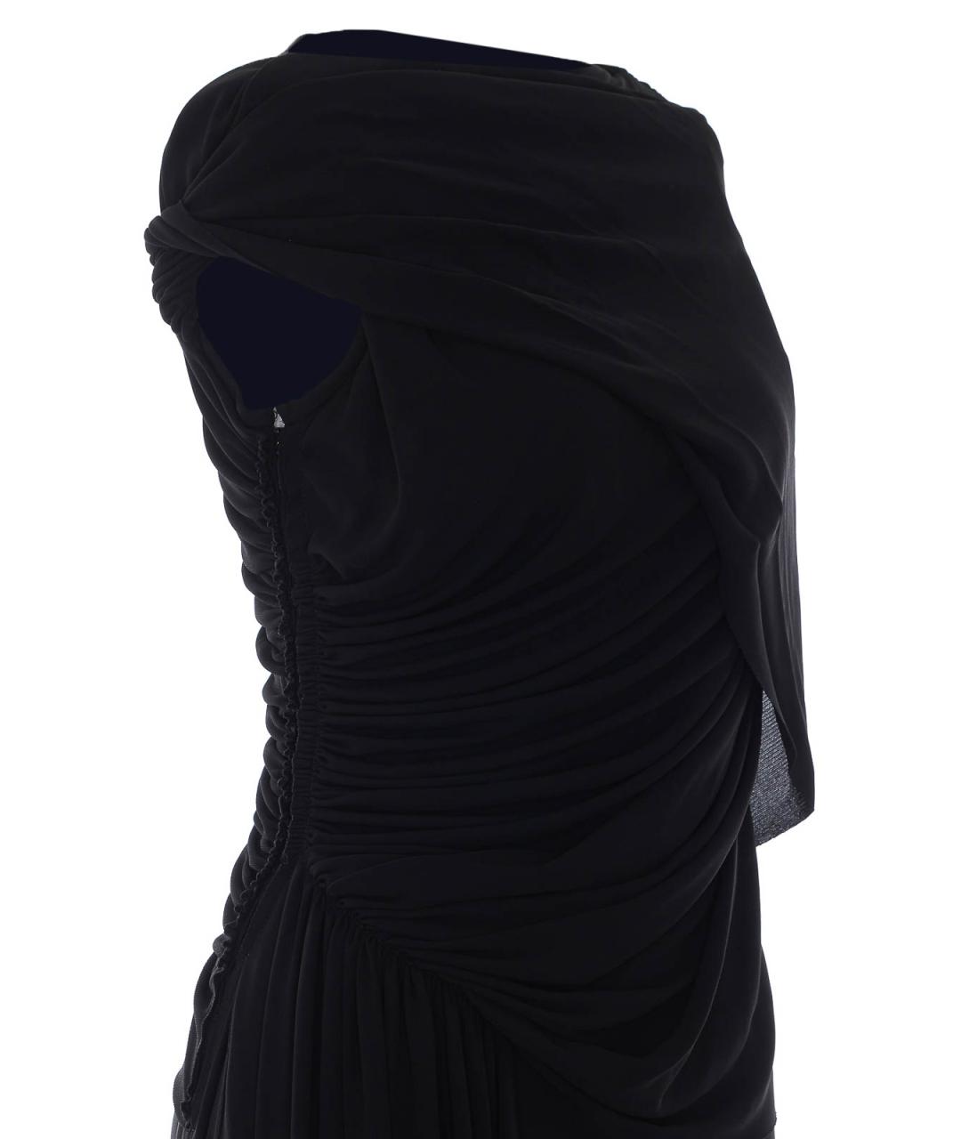 LANVIN Черный вискозный комбинезон, фото 3