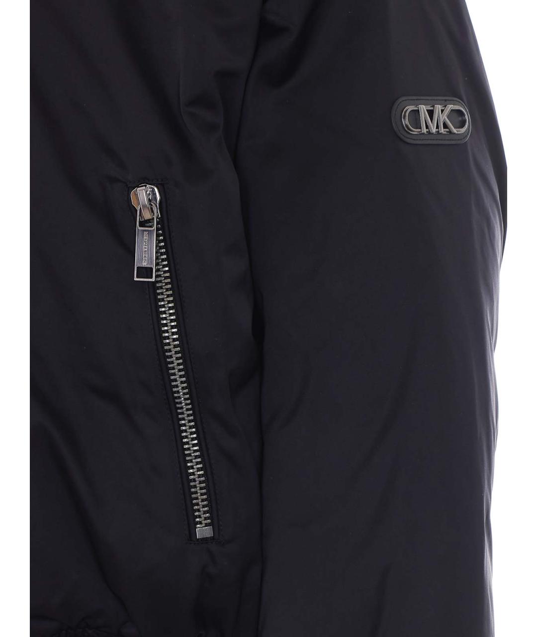 MICHAEL MICHAEL KORS Черная полиэстеровая куртка, фото 3