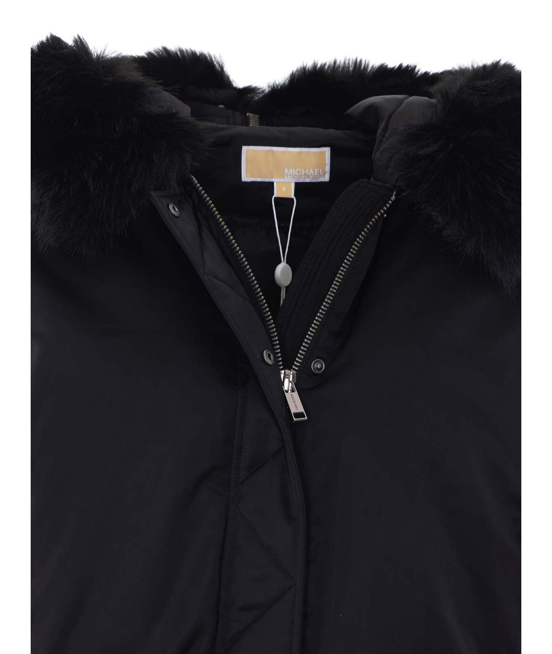 MICHAEL MICHAEL KORS Черная полиэстеровая куртка, фото 4