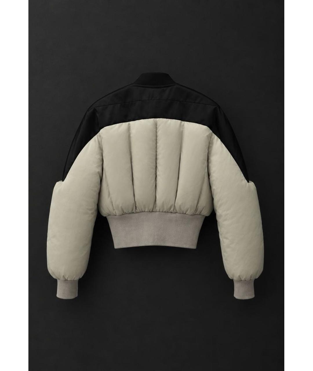 RICK OWENS Белый нейлоновый пуховик, фото 2