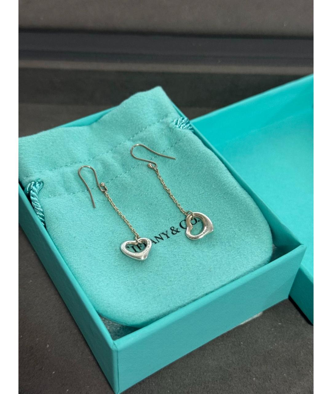TIFFANY&CO Серебряные серебряные серьги, фото 5