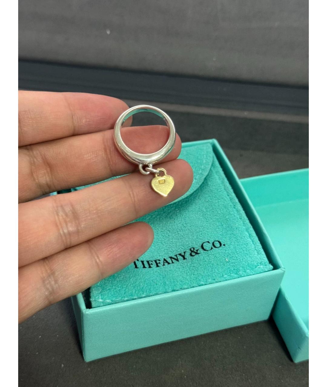 TIFFANY&CO Серебряное серебряное кольцо, фото 3