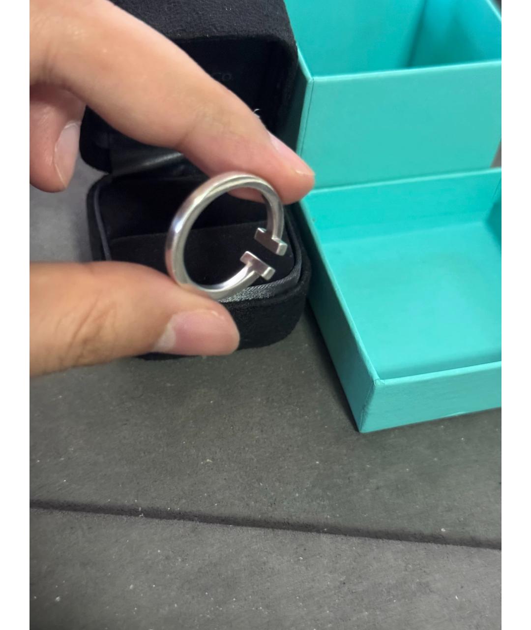 TIFFANY&CO Серебряное серебряное кольцо, фото 5