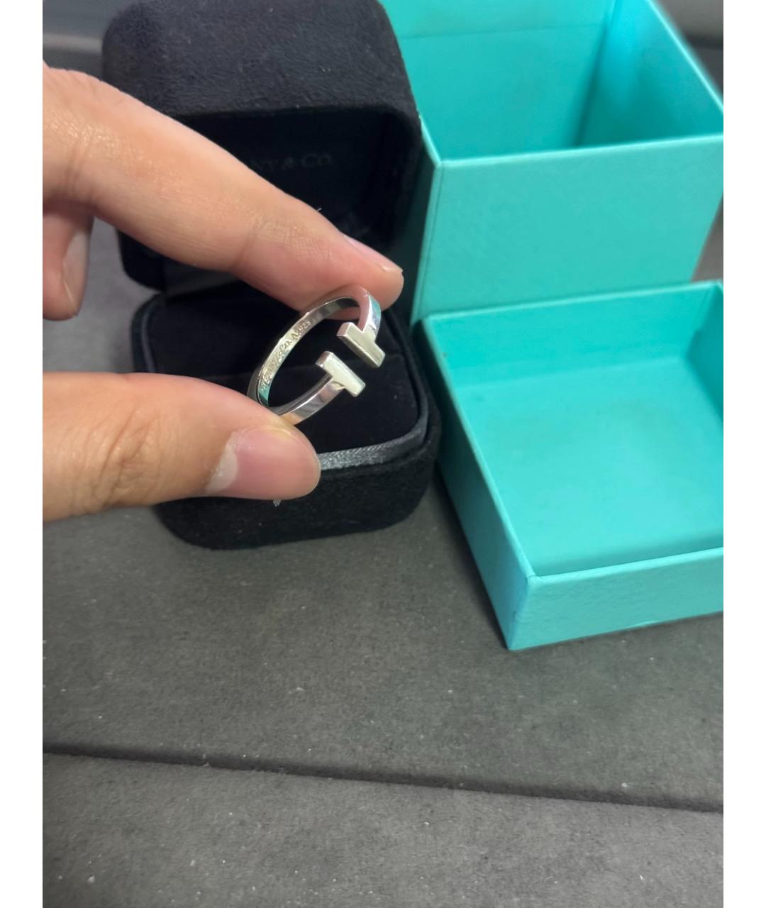 TIFFANY&CO Серебряное серебряное кольцо, фото 2