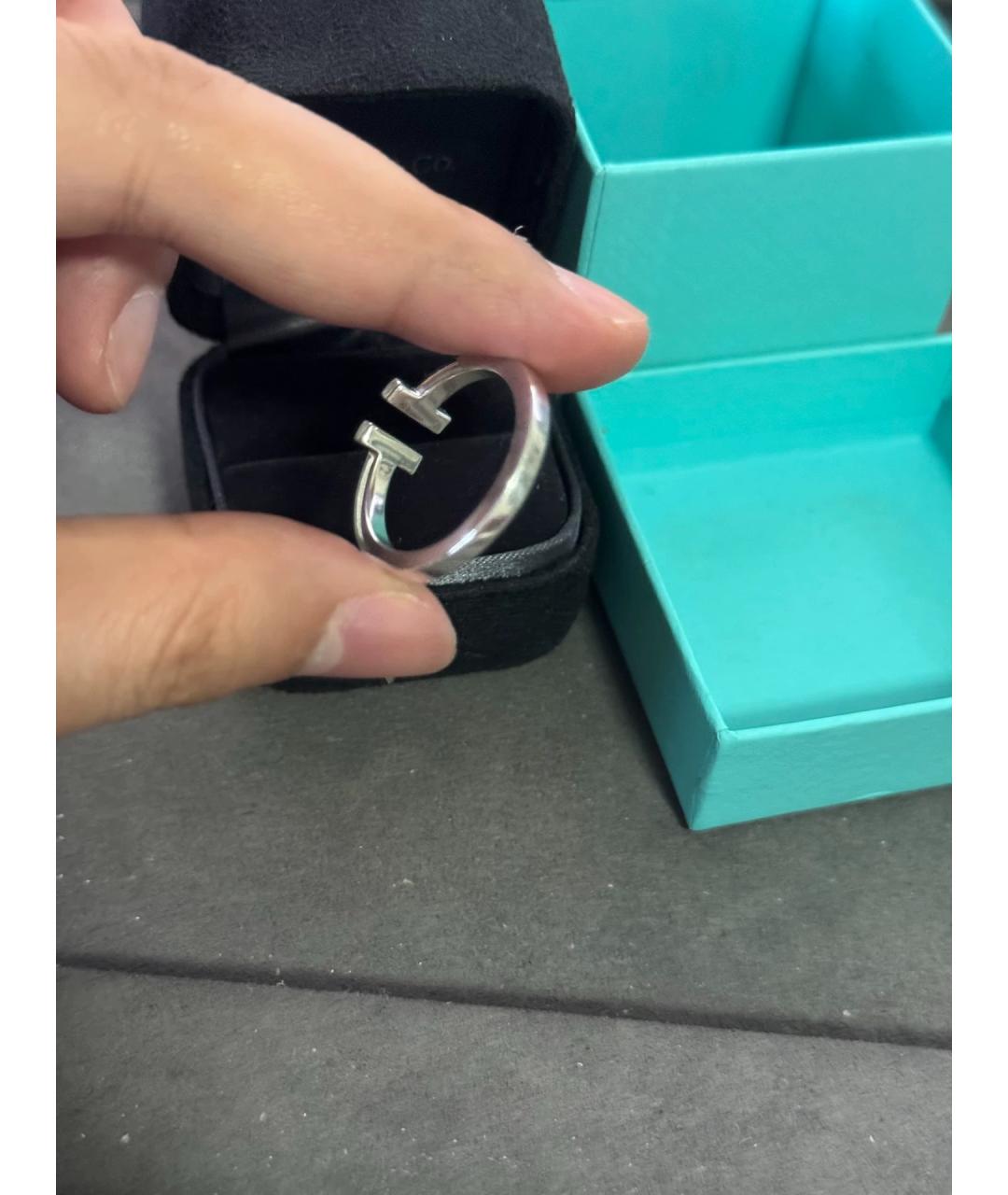 TIFFANY&CO Серебряное серебряное кольцо, фото 4