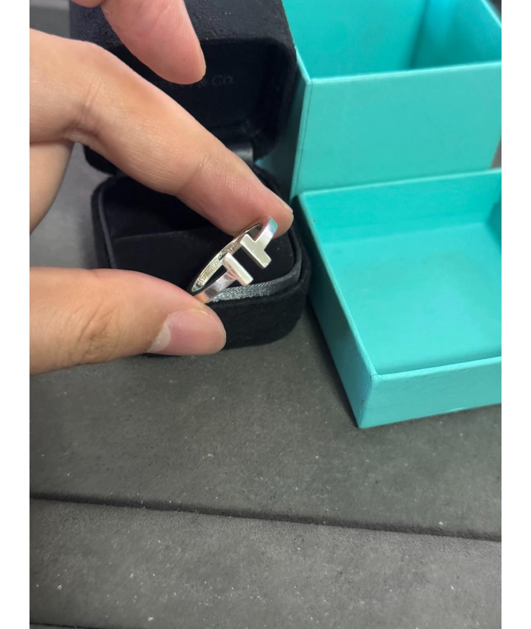 TIFFANY&CO Серебряное серебряное кольцо, фото 6