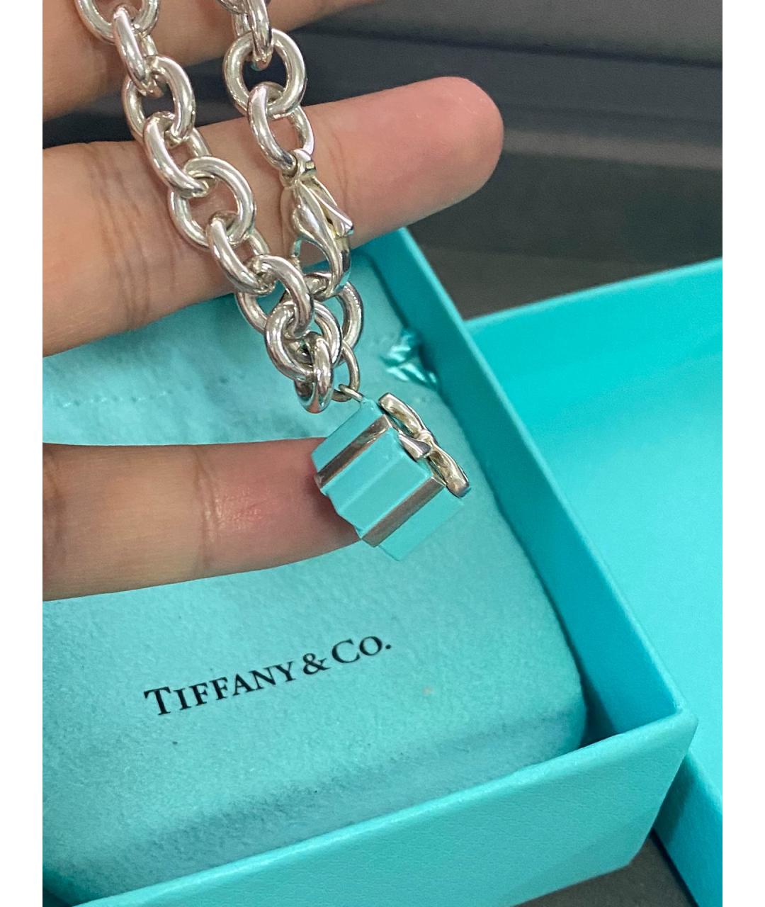 TIFFANY&CO Серебряный серебряный браслет, фото 5