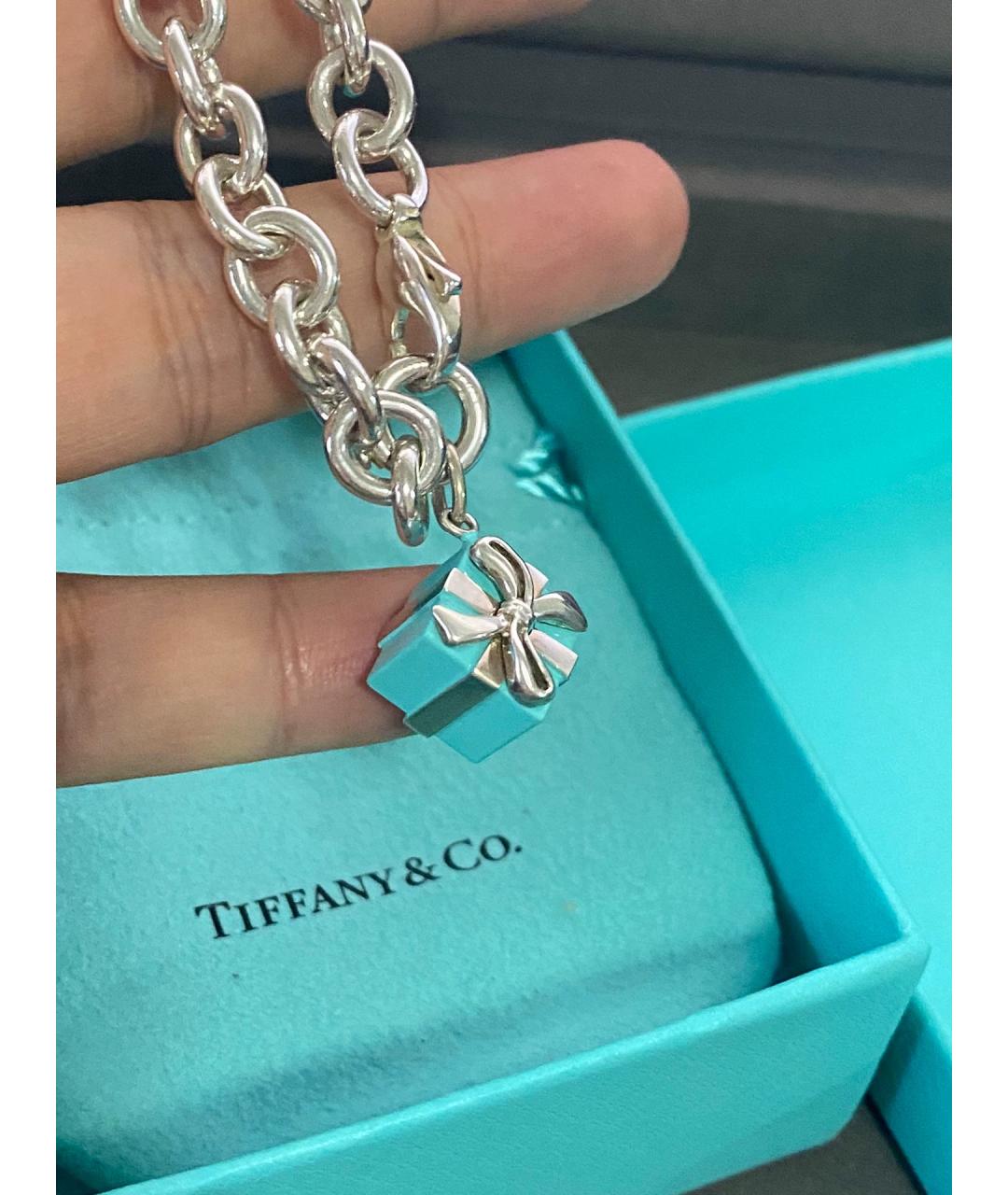 TIFFANY&CO Серебряный серебряный браслет, фото 4