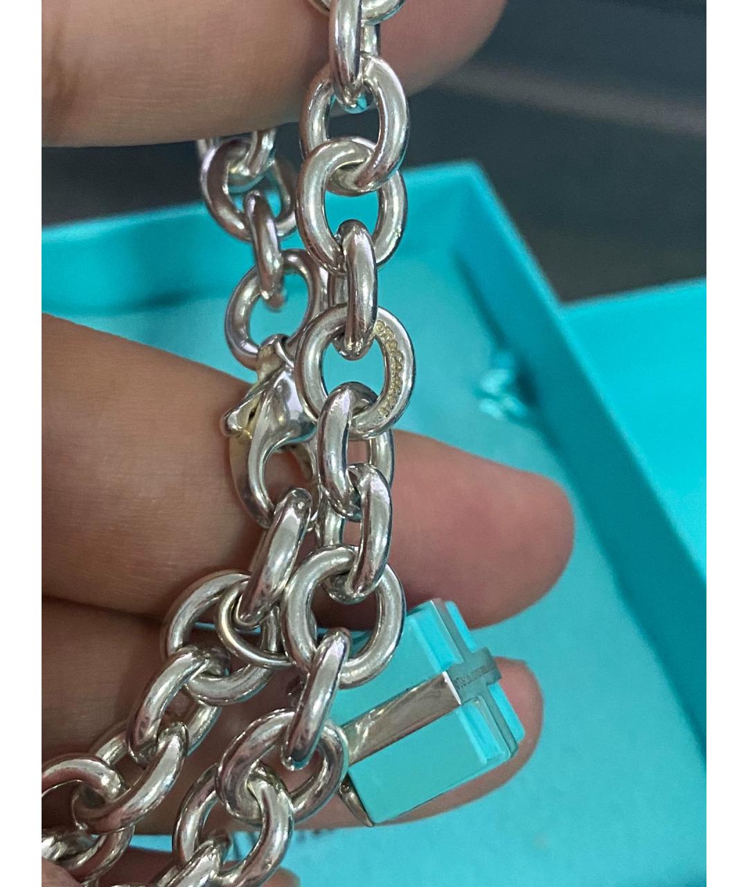 TIFFANY&CO Серебряный серебряный браслет, фото 7