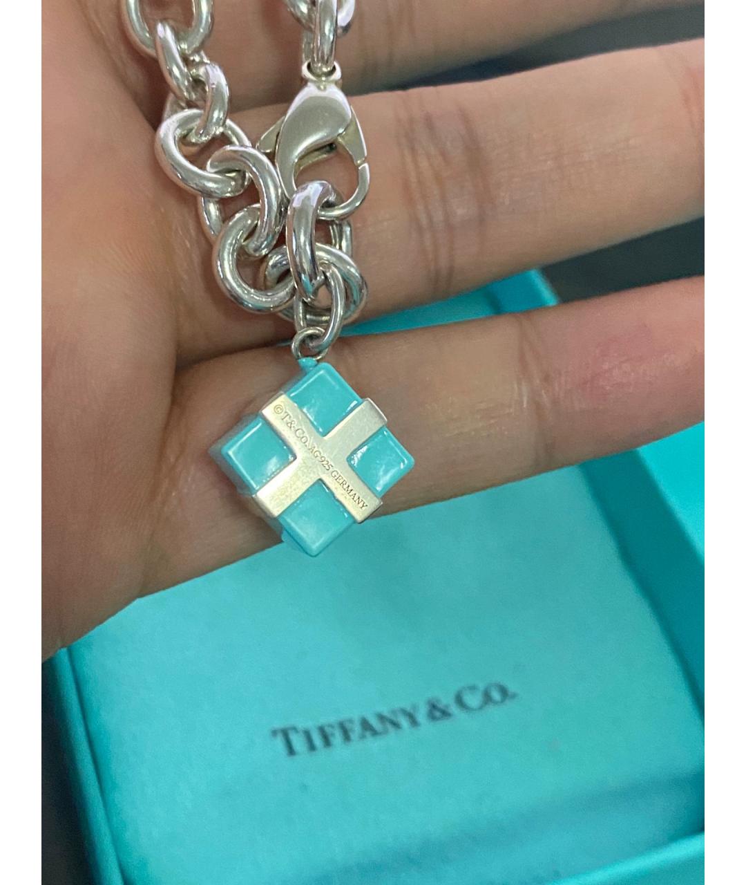 TIFFANY&CO Серебряный серебряный браслет, фото 6