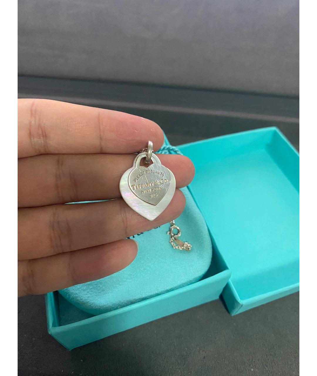TIFFANY&CO Серебряное серебряное колье, фото 3