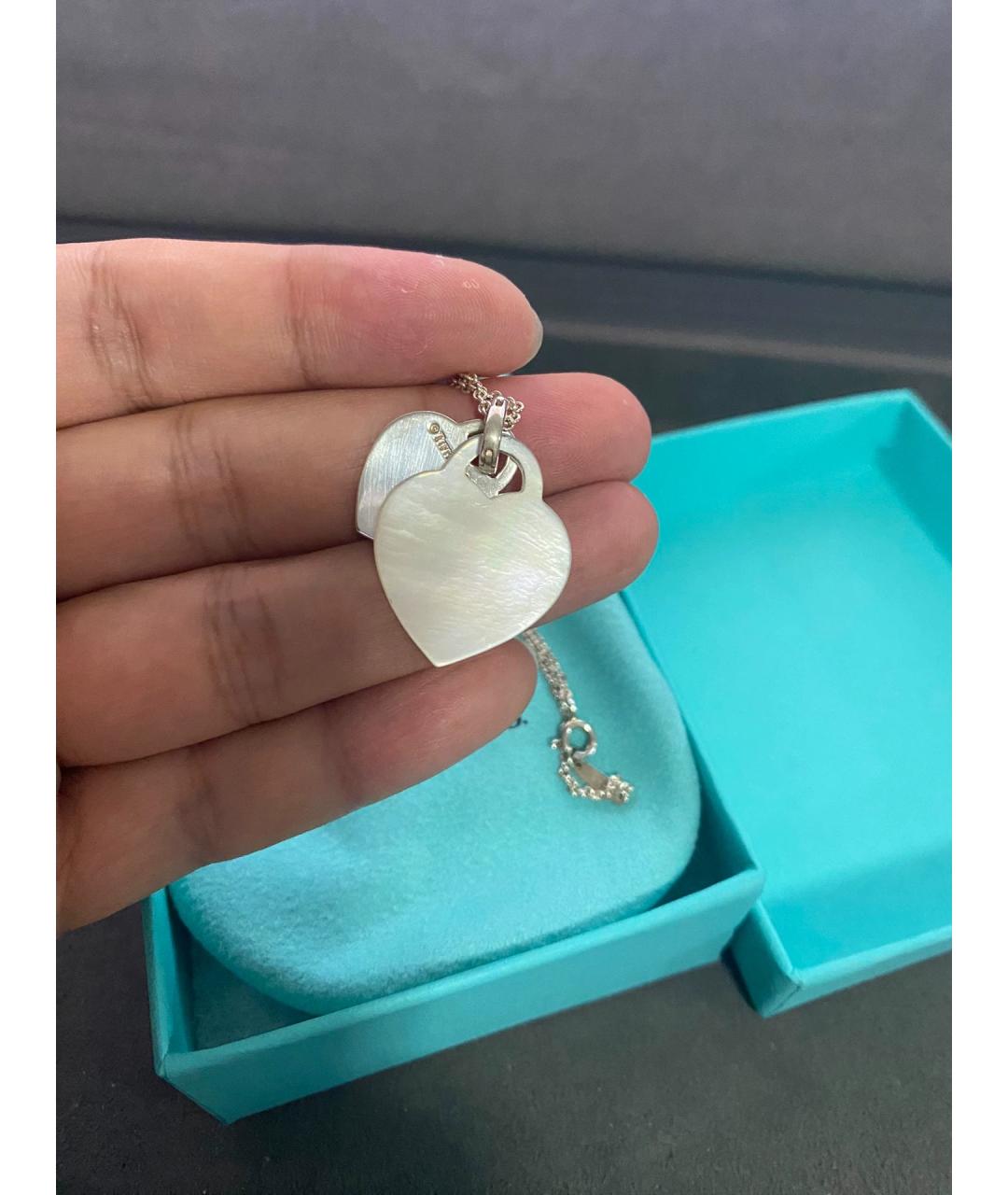 TIFFANY&CO Серебряное серебряное колье, фото 4