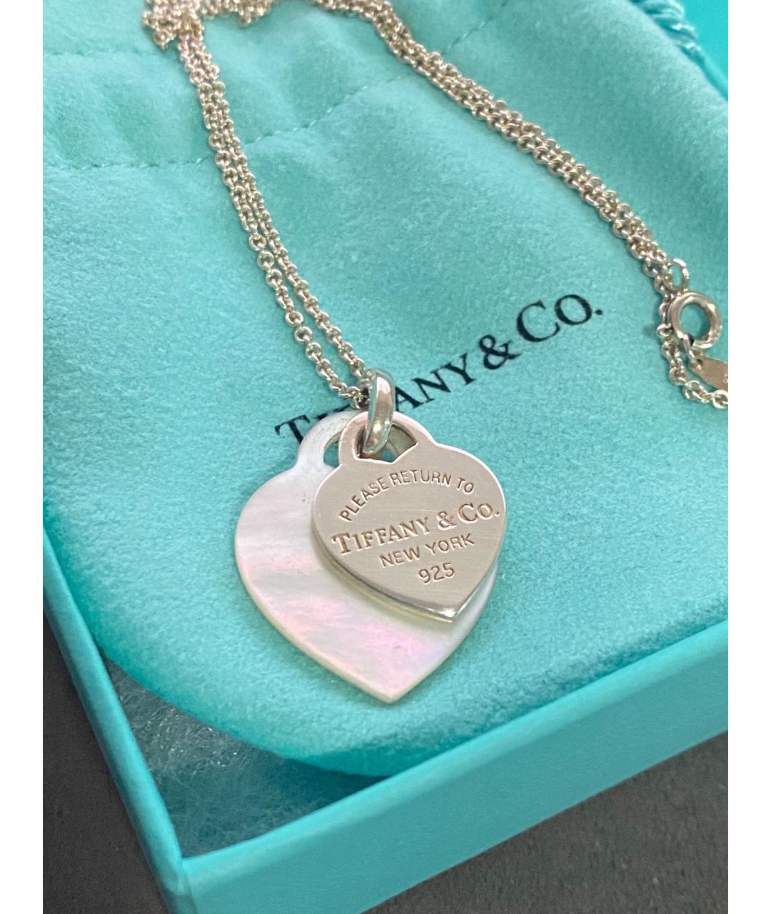 TIFFANY&CO Серебряное серебряное колье, фото 8