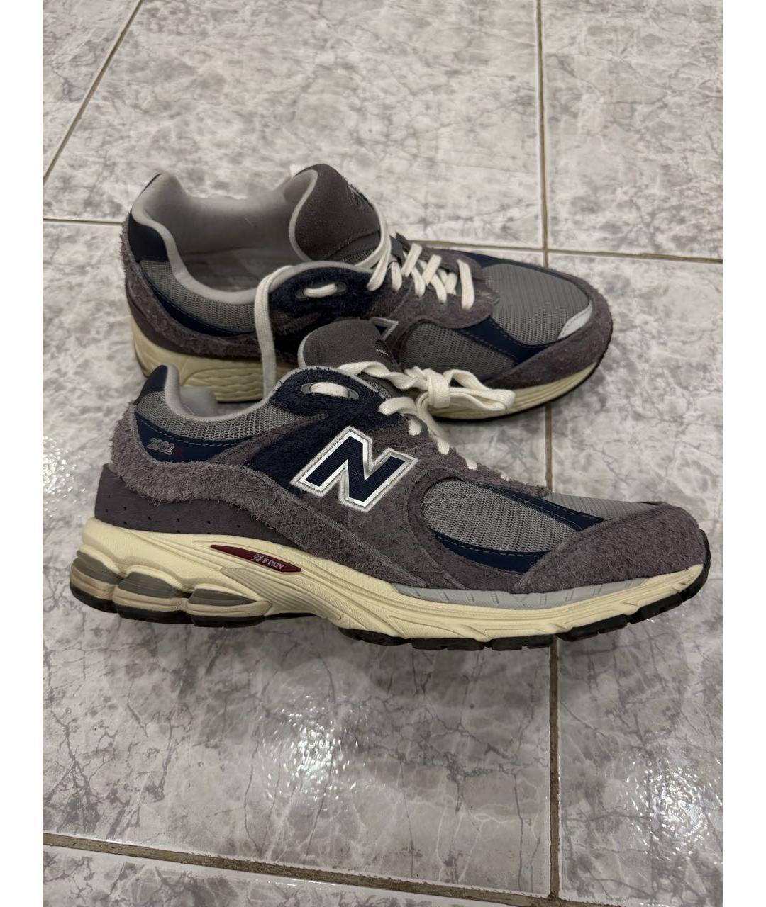 NEW BALANCE Серые низкие кроссовки / кеды, фото 5