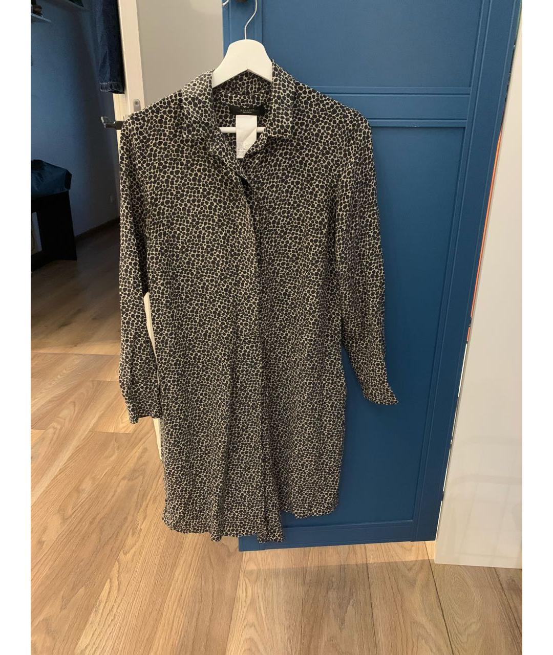 'S MAX MARA Шелковое коктейльное платье, фото 5