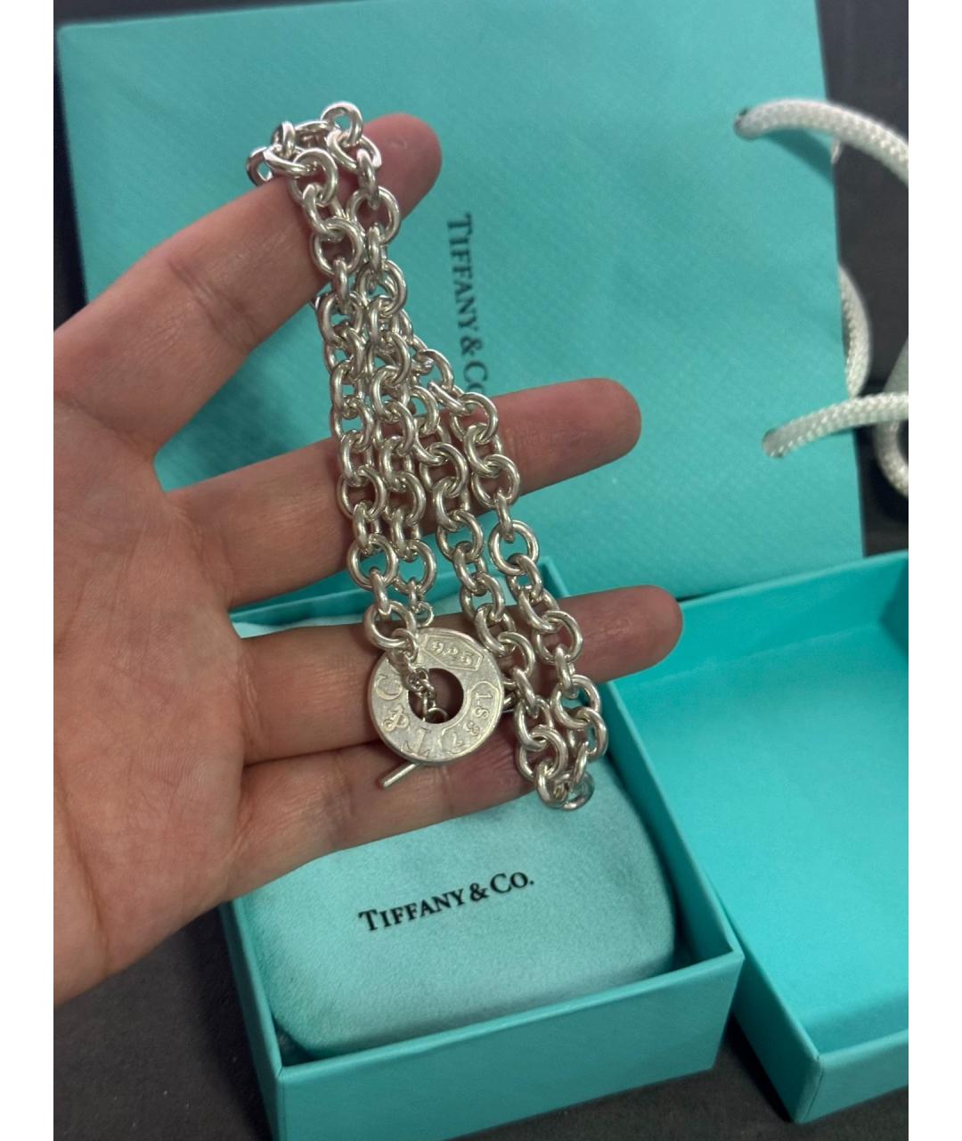 TIFFANY&CO Серебряное серебряное колье, фото 2