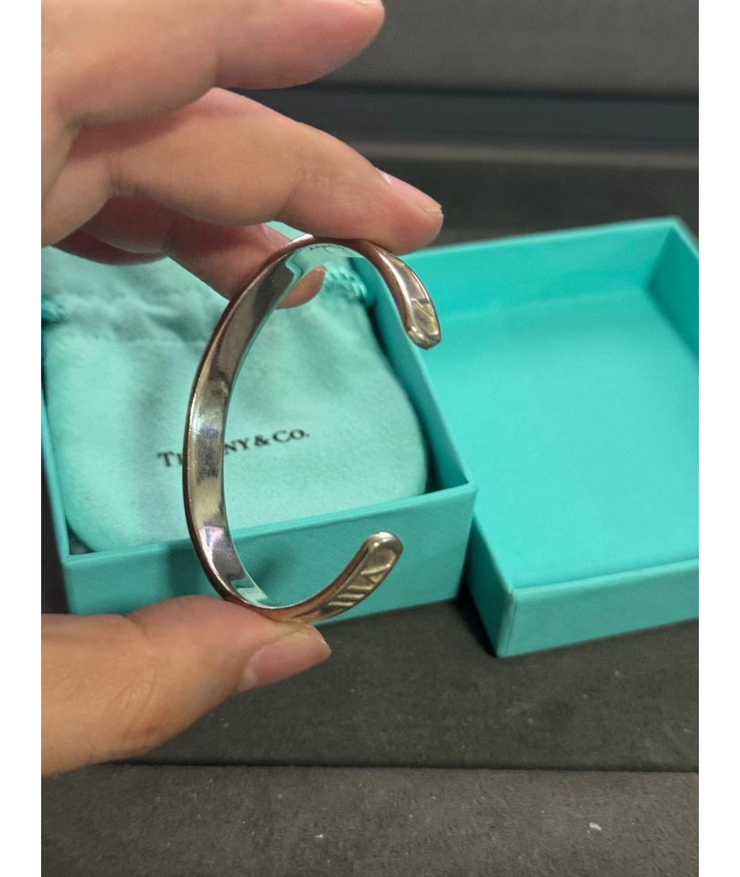TIFFANY&CO Серебряный серебряный браслет, фото 5