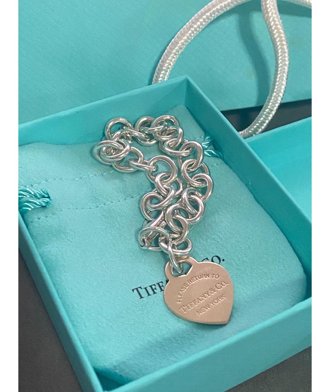 TIFFANY&CO Серебряный серебряный браслет, фото 2